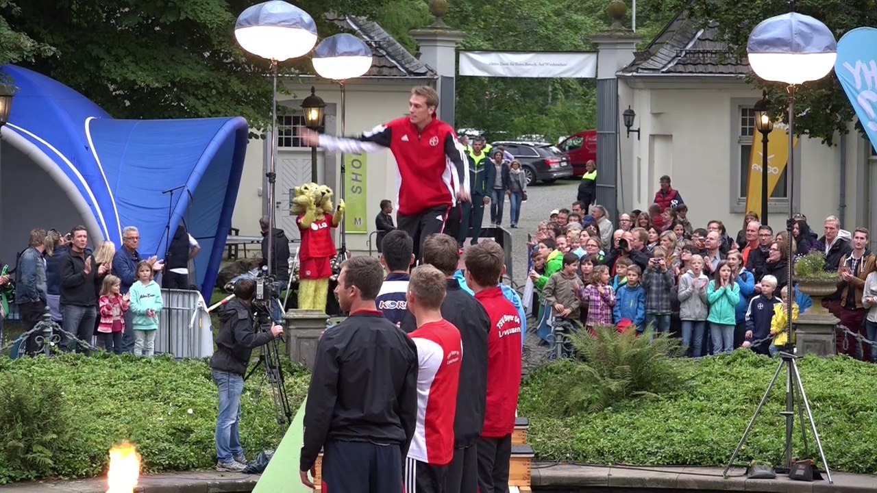 Leverkusen: Stabhochsprung Classics, Athletenvorstellung (23.08.2014)