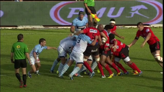Bayonne-Oyonnax: Essai 1 Scott Spedding (BAY) - J2 - Saison 2014/2015