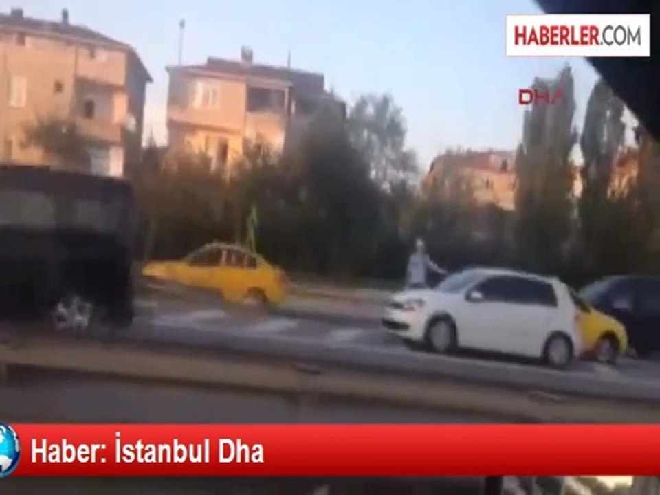 İstanbul Trafiğinde Tehlikeli Anlar