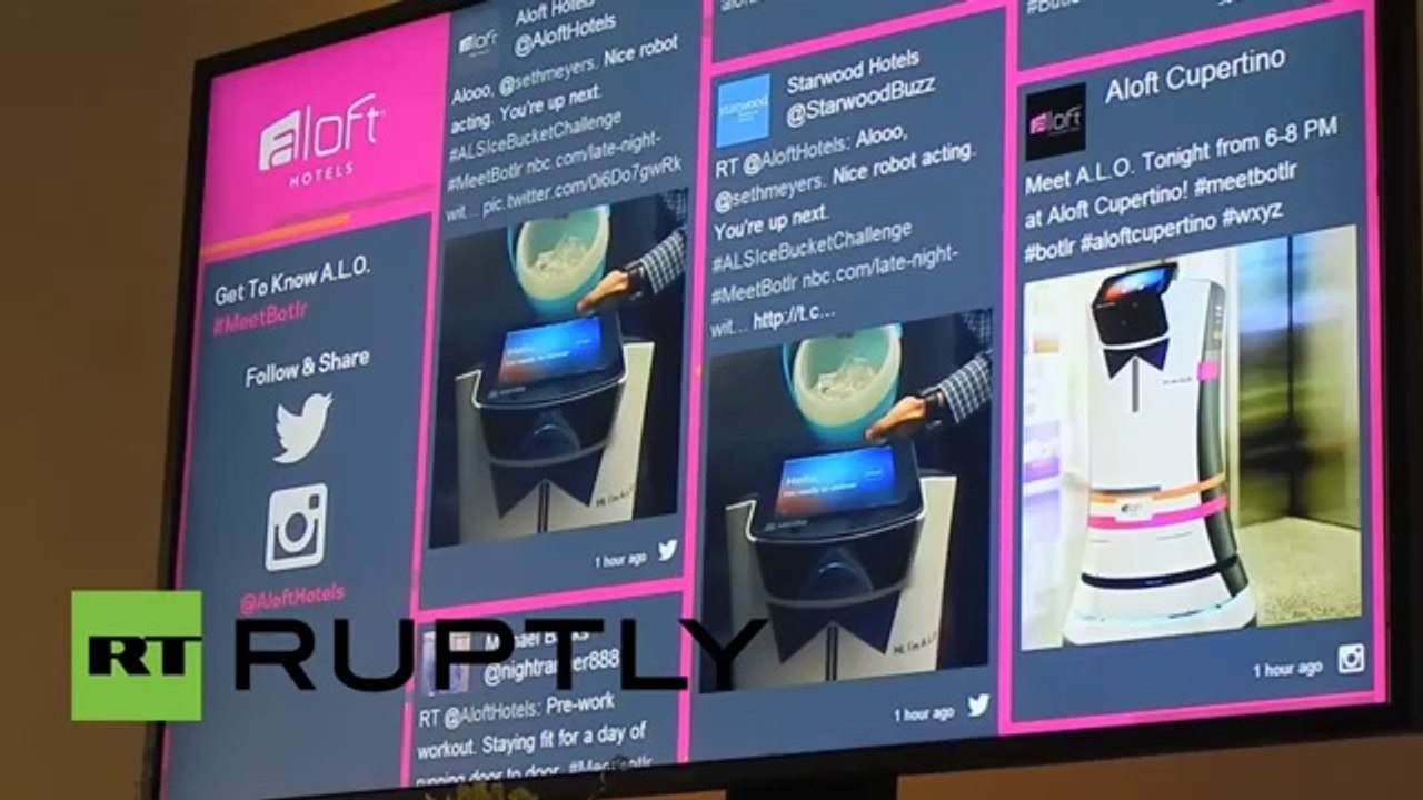 فندق في كاليفورنيا يستخدم أول عامل روبوت