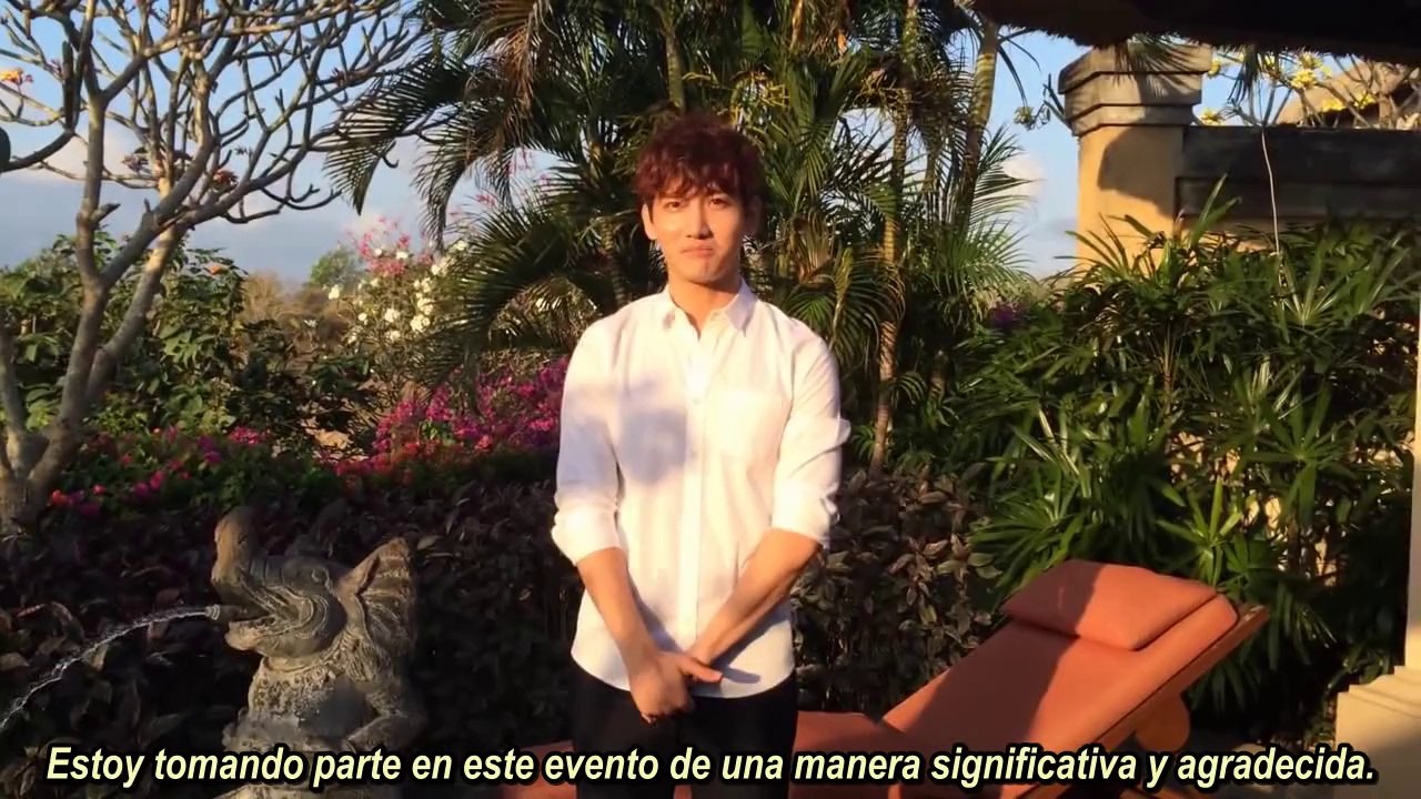 22.08.14 Choikang Changmin (TVXQ!) reto "Ice Bucket Challenge" - Sub. Español