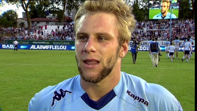 Bayonne-Oyonnax: Interview Marvin O'Connor (BAY) - J2 - Saison 2014/2015