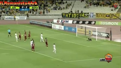 أيك أثينا - روما 1-2 السبت 23 أغسطس 2014