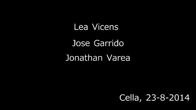 Lea Vicens, Jose Garrido y Jonathan Varea, Cella 23-8-14