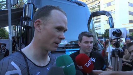 Vuelta a España 2014 - Froome: "Esperábamos un mejor comienzo"