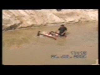 4x4 toyota BJ Sous l'eau vive le Snorkel