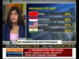 Aviva India CEO & MD TR Ramachandran on hike in FDI limit in insurance.