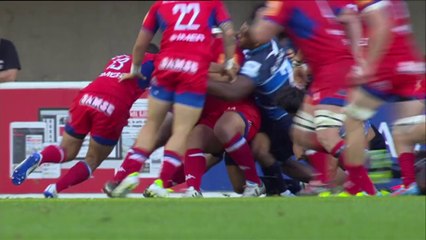 Montpellier-Grenoble: Essai Albertus Buckle (GRE) - J2 - Saison 2014/2015