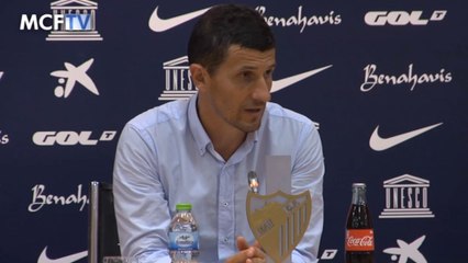 Javi Gracia, contento con la victoria contra el Athletic