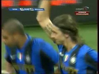 Inter - Bologna Zlatan Ibrahimovic goal