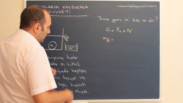 Sıvıların Kaldırma Kuvveti 10-ozelogrenci.com