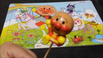 アンパンマンおもちゃ ♡ドキンちゃんと♠バイキンマンでパズルあそび♪ anpanman