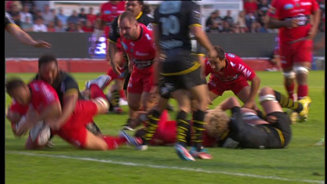 Toulon-La Rochelle: Essai Chris Masoe (TLN) - J2 - Saison 2014/2015