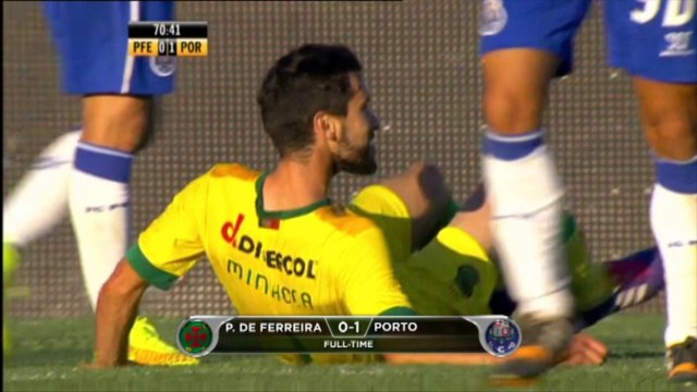 Primeira Liga: Pacos Ferreira 0-1 Porto