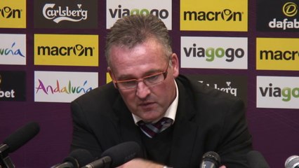 Villa short of finishing touch - Lambert