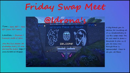 ChipGM's Friday Swap Meet @ IPoS - Fri 22 Aug