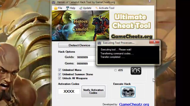 Heroes of Camelot Hack