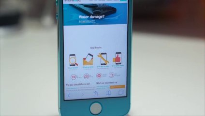 Baby Sky blue iPhone 5 Colour Conversion