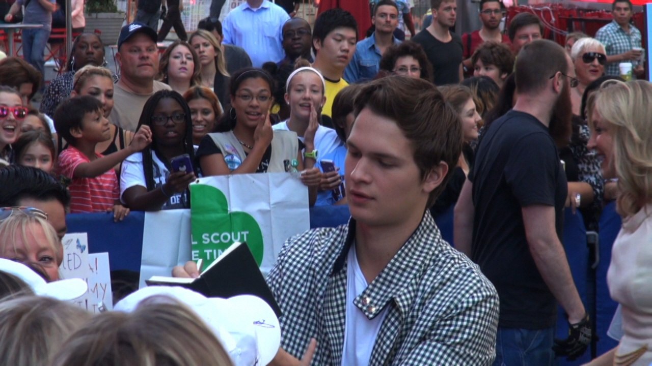 Jennifer Hudson and Ansel Elgort  Hit The Streets With New Projects