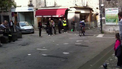 Tour de l'Avenir 2014 - Passage de Jérémy Maison lors du prologue