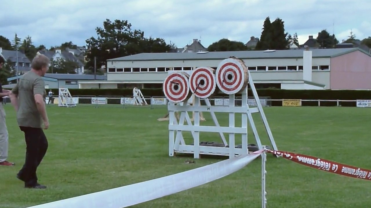 Championnat du Monde 2014, lancer de couteaux et de haches, Callac