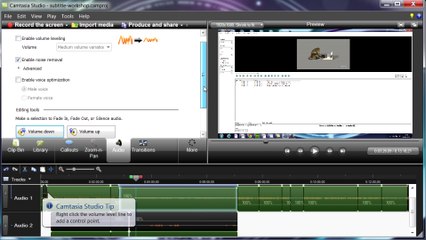 Camtasia Studio Pro ile aldığınız ekran kayıtlarının sesi nasıl artırılır?