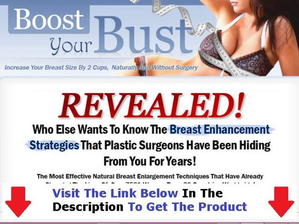 Boost Your Bust Scam   DISCOUNT   BONUS