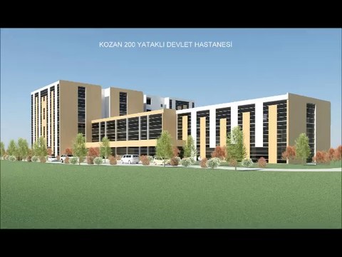 200 Yataklı Yeni Kozan Devlet Hastanesi Temmuz 2014