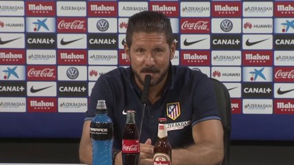 Simeone guarda silencio ante su condición de favoritos