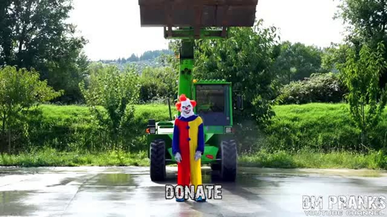Killer Clown ALS #IceBucketChallenge!