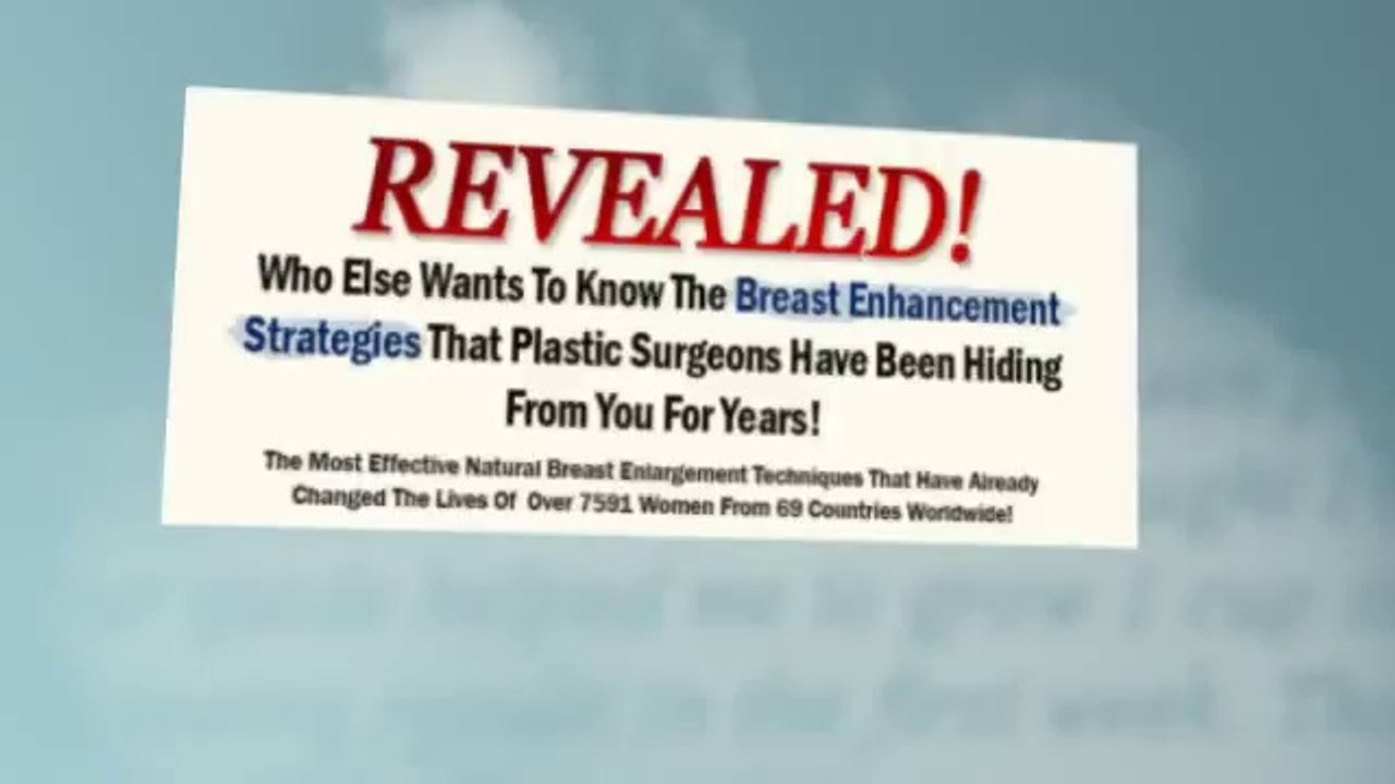 Natural Breast Enlargement