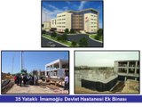 İmamoğlu Devlet Hastanesi 35 Yataklı Ek Bina İnşaatı (Temmuz 2014)