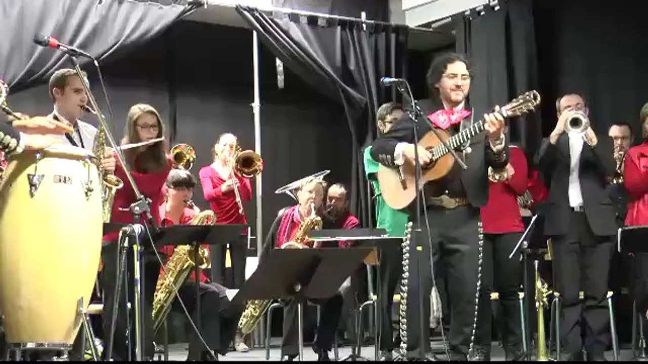 Mariachi Quetzal "La Cucaracha"  Concert de fin de stage 2014