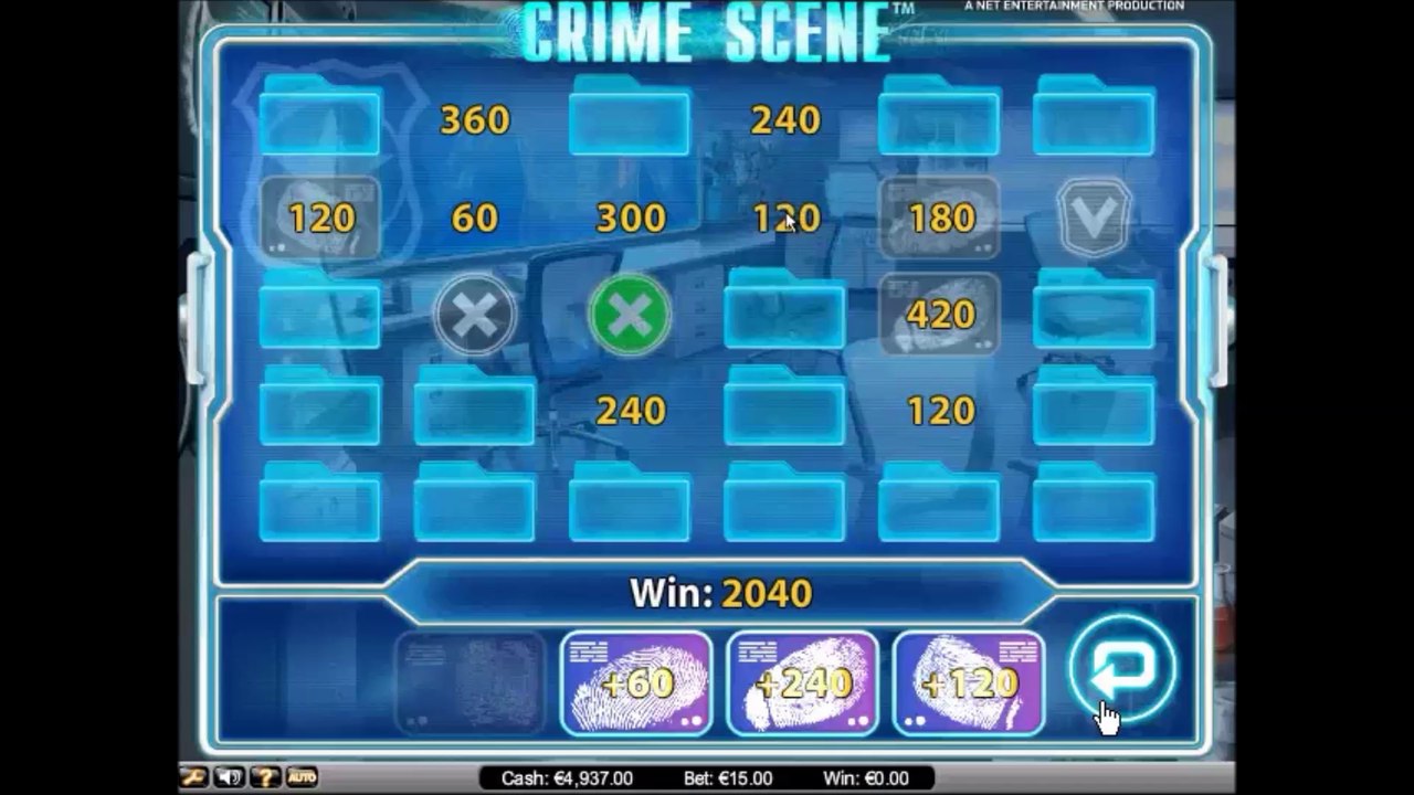 Crime Scene Slot Game