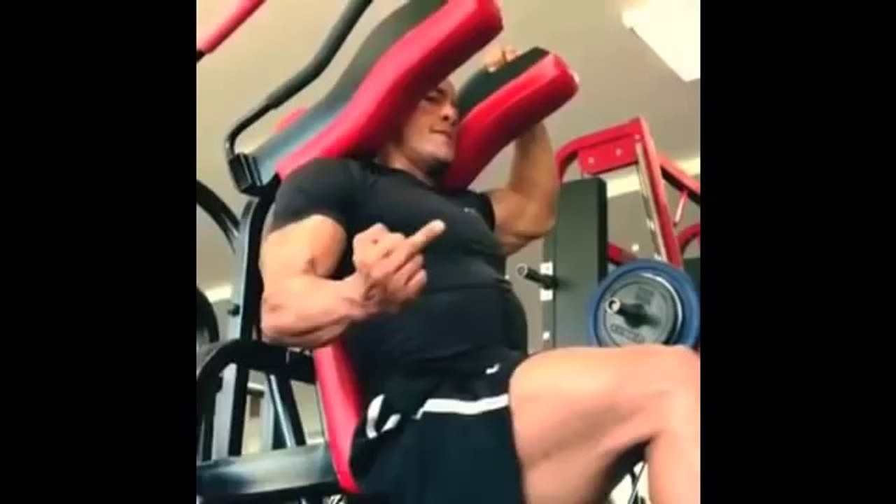 Dwayne - The Rock - Johnson Workout video 2013