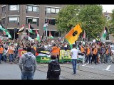 We want freedom for the Palestinians !!!  (HK et les Saltimbanks Sound) 23 Augustat 2014 Amsterdam
