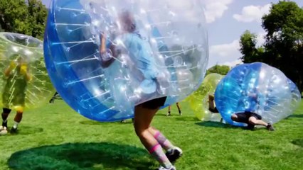 Un vidéaste revisite le Zorb Soccer !