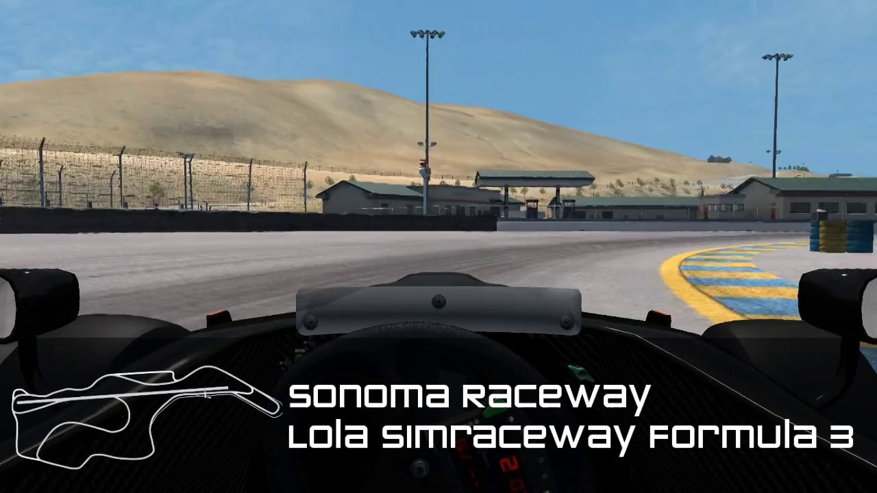 Simraceway Sonoma Formula 3