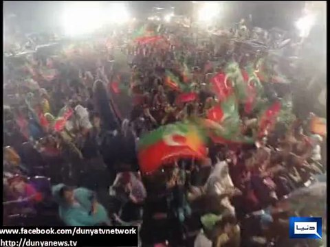 Dunya News - Exclusive Coverage Of PTI Azadi March' Through Aerial Camera