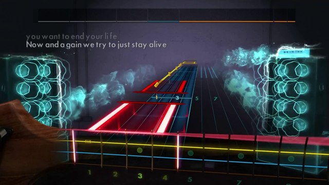 Rocksmith2014 Never to Late three days grace (bass cover)