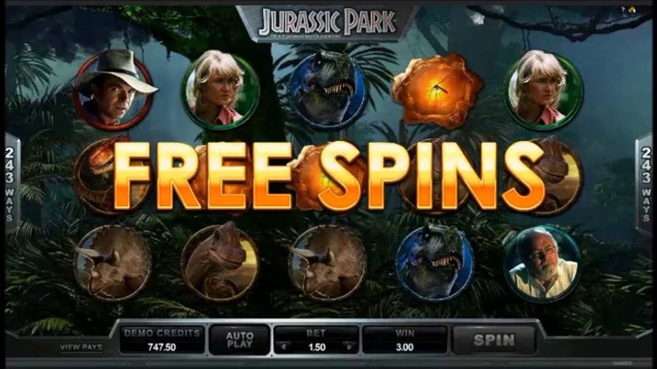Jurassic Park - Microgaming
