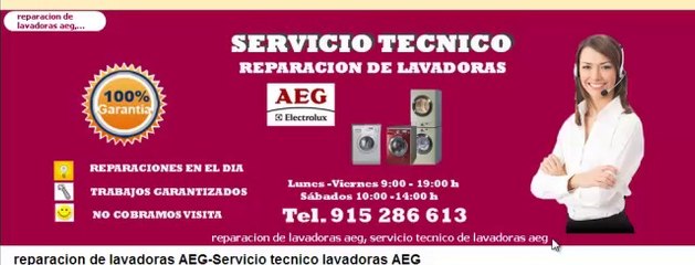 reparacion lavadoras aeg