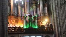 Le Doudou chanté pour la dernière fois avec l'orgue de Sainte-Waudru à Mons