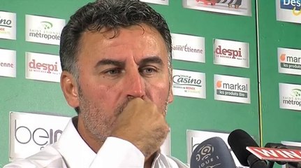 C.Galtier : "Déçu de ne pas l'emporter"
