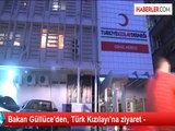 Bakan Güllüce'den, Türk Kızılayı'na ziyaret