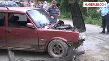 Giresun'da yolcu minibüsü ile otomobil çarpıştı: 11 yaralı