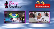 Christina Milian hits Miami Beach in a plunging swimsuit bikini paradiso FULL HD
