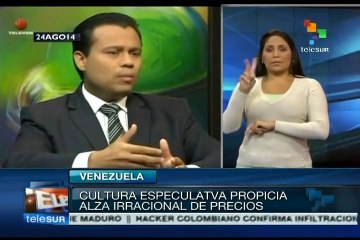 Inflación en Venezuela por la estructura especulativa: Andrés Méndez