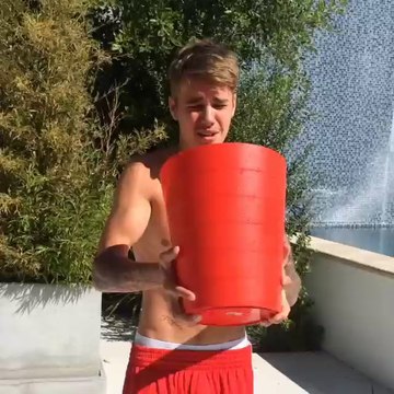 Justin Bieber Second ALS Attempt Ice Bucket Challenge - Justin Bieber Nominates All The Beliebers