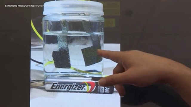 Stanford Water Splitter Runs on one AAA Battery